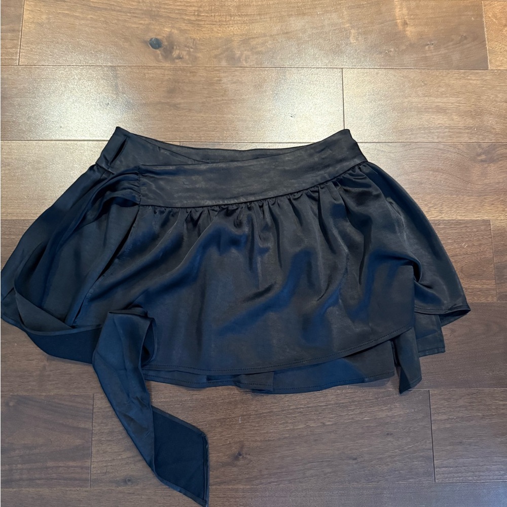 Motel Rocks Black Mini Skirt